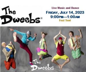 Live Music by The Dweebs @ Fest Tent at Creekside Park